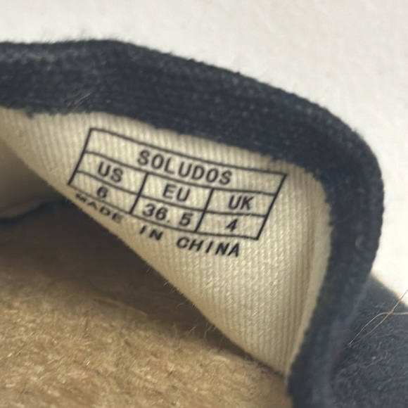 Soludos Womens Original Dali Espadrilles in Black Sz 6 Coastal Grandma Preppy - Picture 11 of 13